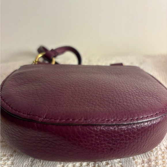 Coach Park Plum Leather Halfmoon Mini Crossbody Bag - Picture 6 of 6